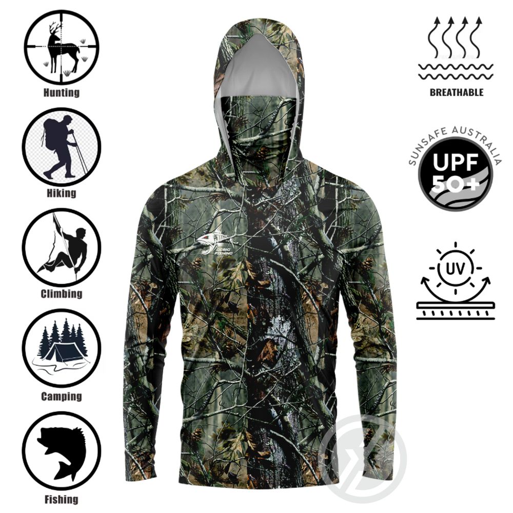 Chemise de pêche à capuche UPF - Fishing Shirt Uv Protection avis et prix