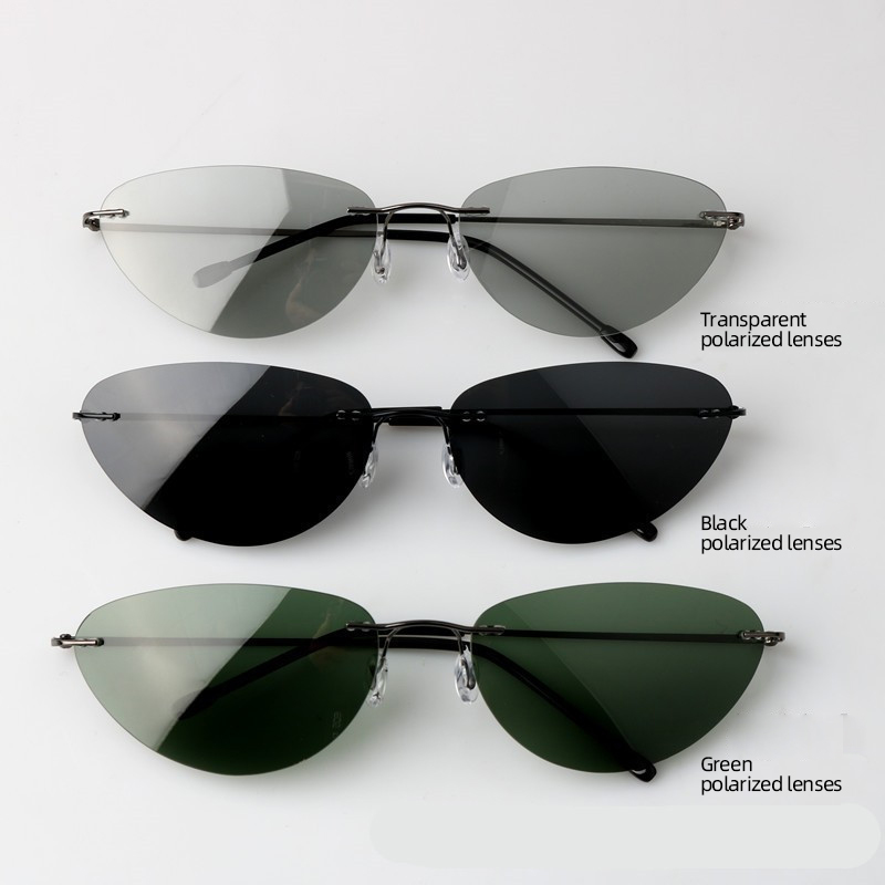 Lunettes de soleil sans montur - Fishing Sunglasses Polarized avis et prix